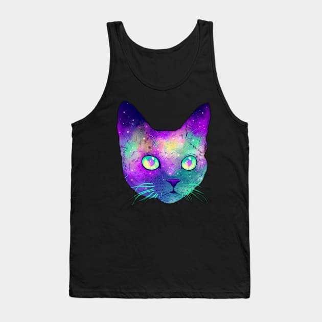 galactic cat Tank Top by WitchyAesthetics